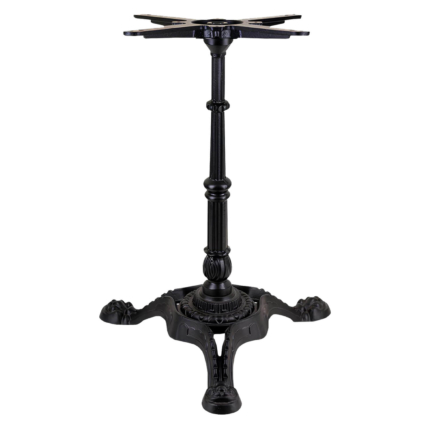 Horeca-Tafelonderstel-Gietijzer-45x45-Hoogte-72-Cm-Zwart-CE143