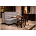 Horeca-Eetbank-ECO-LUNA-Grijs-Kunstleer