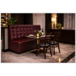 Horeca-Eetbank-ECO-LUNA-Roodbruin-Kunstleer