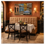 Horeca-Eetbank-NAPOLI-Ary-Cognac-Kunstleer-set-2