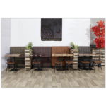 Horeca-Eetbank-Napoli-120-cm-Vintage-Microvezel-Antraciet-Model-6