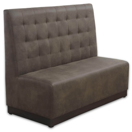 Horeca-Eetbank-Napoli-140-cm-Vintage-Microvezel-Olijf