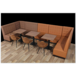 Horeca-Eetbank-Napoli-Kunstleer-Camel-Model-1
