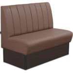 Horeca-Eetbank-Safran-120-cm-Kunstleer-Taupe
