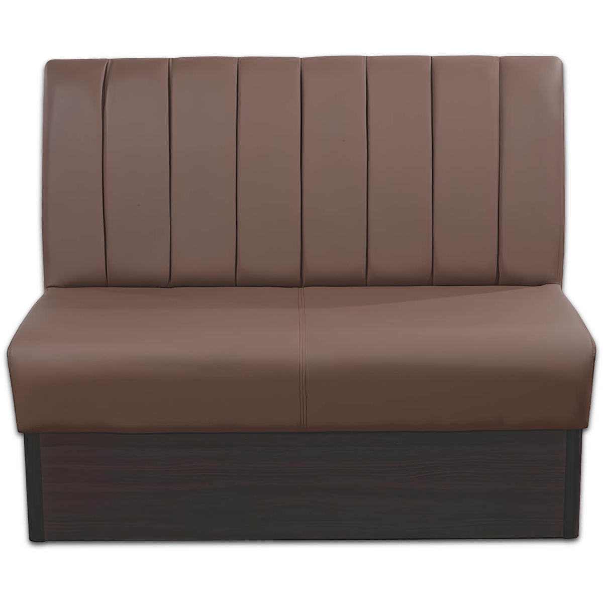 Horeca-Eetbank-Safran-120-cm-Kunstleer-Taupe-V