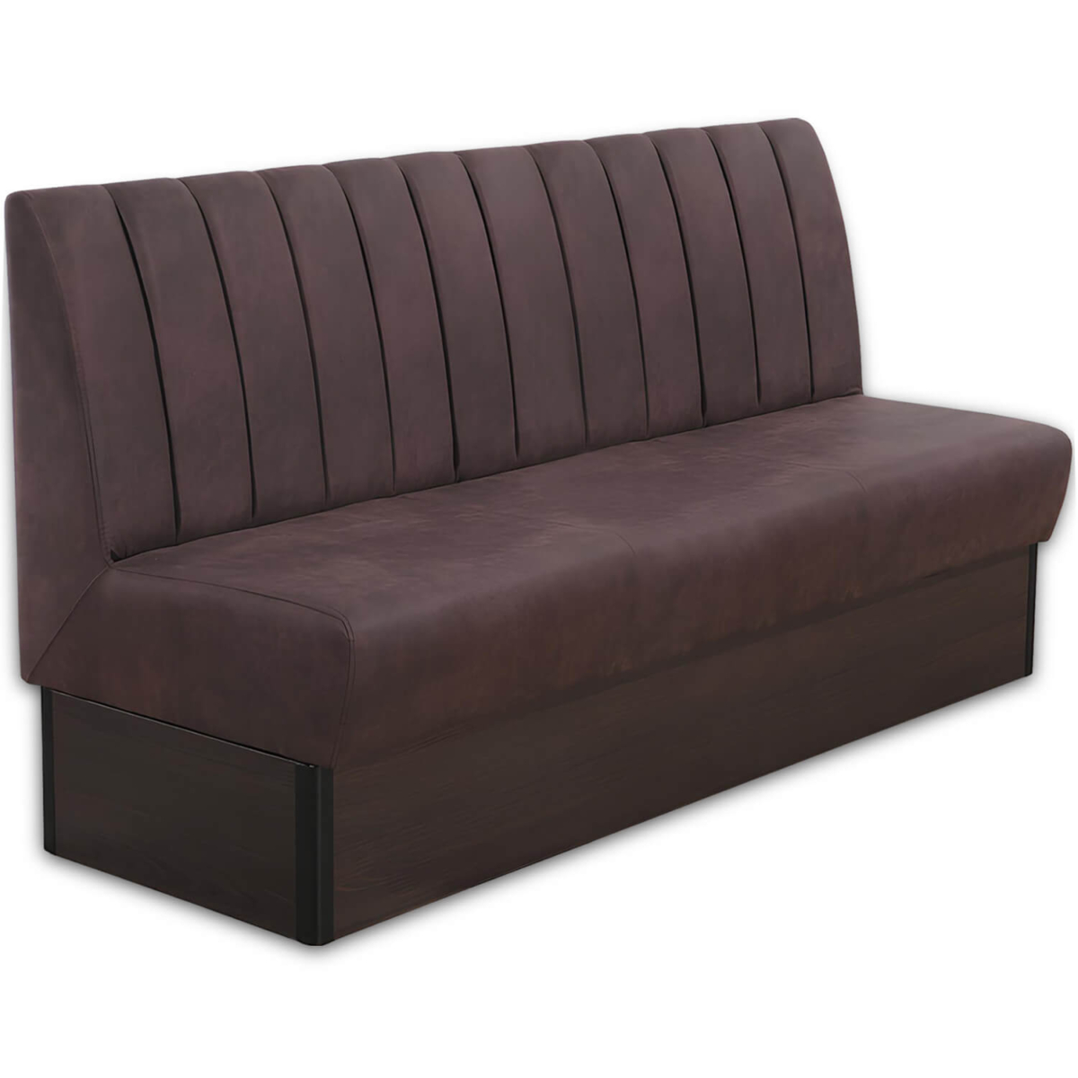 Horeca-Eetbank-Safran-180-cm-Vintage-Microvezel-Bruin