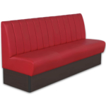 Horeca Eetbank - SAFRAN - Rood Kunstleer - Afbeelding 8