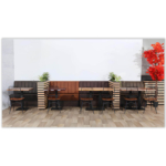 Horeca Eetbank - SAFRAN - Cognac Vintage Microvezel - Afbeelding 11