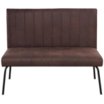 Horeca-Eetbank-Themis-Microvezel-Bruin-V