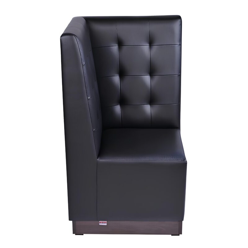 Horeca-Hoek-Eetbank-Napoli-Zwart