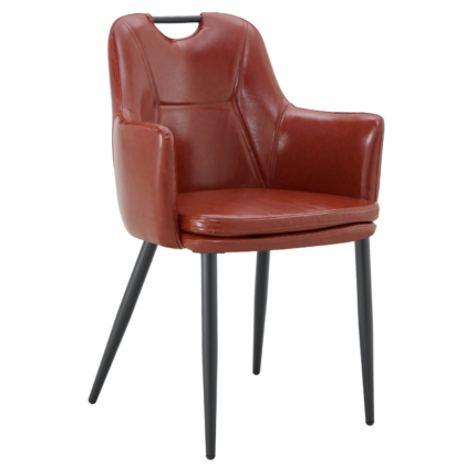 Horeca-Armstoel-Victoria-Bruin