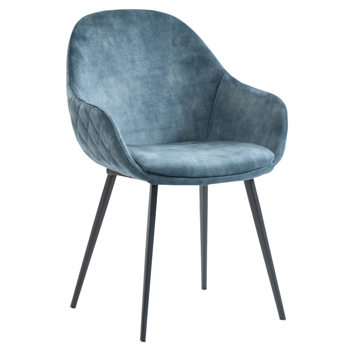 Horeca-Armstoel-CAMILLE-Petroleum-Blauw-Velvet-Fluweel Horeca-Armstoel-CAMILLE-Petroleum-Blauw-Velvet-Fluweel