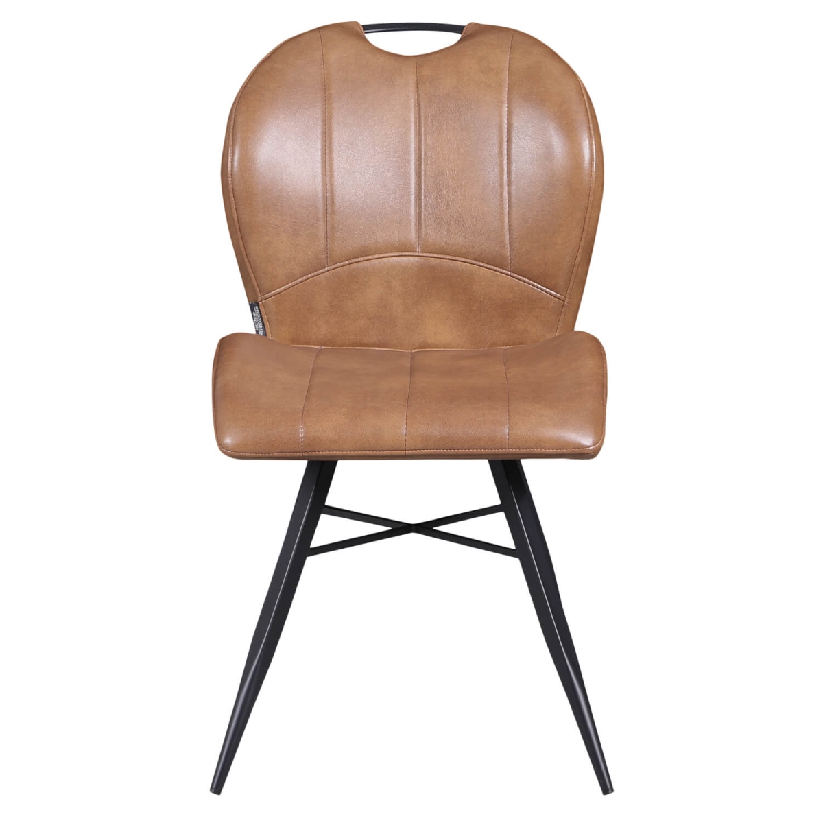 Horeca Stoel - ELITE - Cognac Vintage Kunstleer - Afbeelding 2