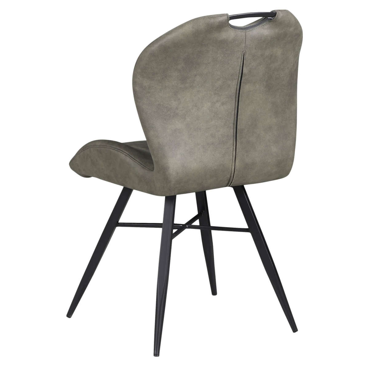Horeca Stoel - ELITE - Olijf Vintage Microvezel - Afbeelding 3