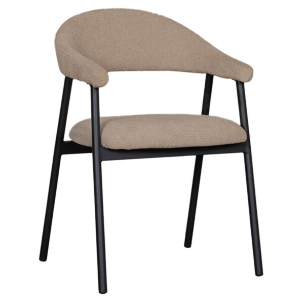 Horeca-Armstoel-AMAZE-Klei-Vintage-Elite-Stof