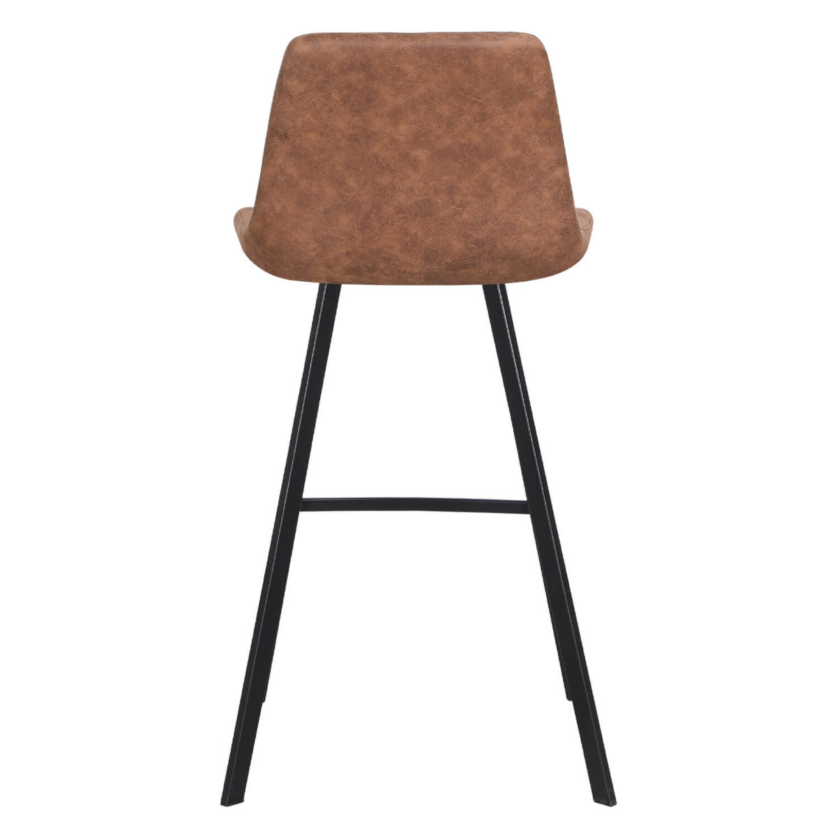 Horeca-Metalen-Barstoel-LUCIANO-Cognac-Microvezel-A