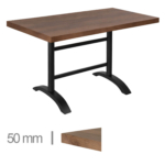 Horeca-Mangohout-Tafel-Met-Klaponderstel-70×120cm-1