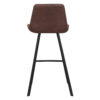 Horeca-Metalen-Barstoel-LUCIANO-Bruin-Microvezel-A