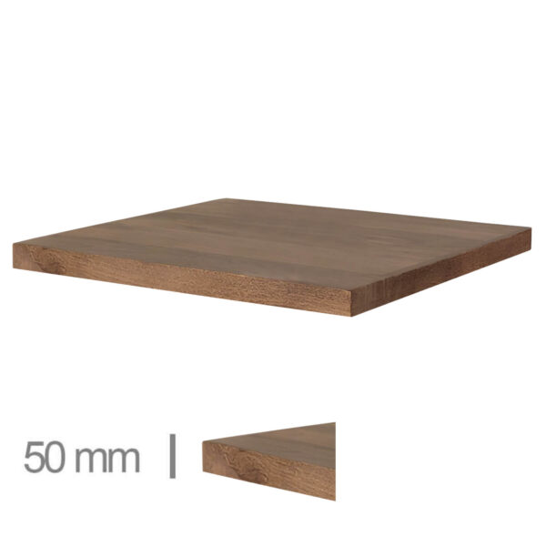 Horeca Mangohout Tafelblad - Mango - 5 Cm Dik