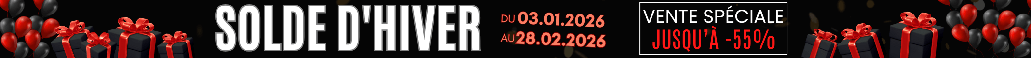 Vente Sp&eacute;ciale - jusqu’&agrave; <span>50%</span> de r&eacute;duction
