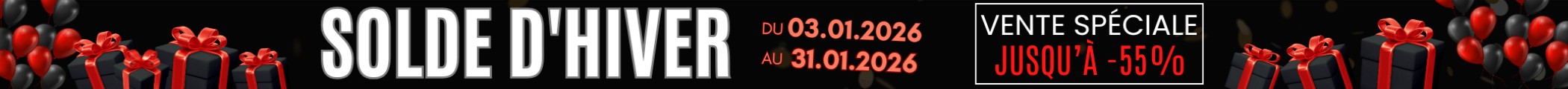 Vente Sp&eacute;ciale - jusqu’&agrave; <span>50%</span> de r&eacute;duction