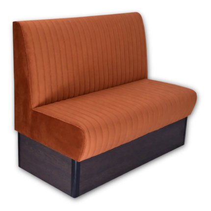 Horeca-Eetbank-Atlas-Velvet-Fluweel-Cognac-140-cm