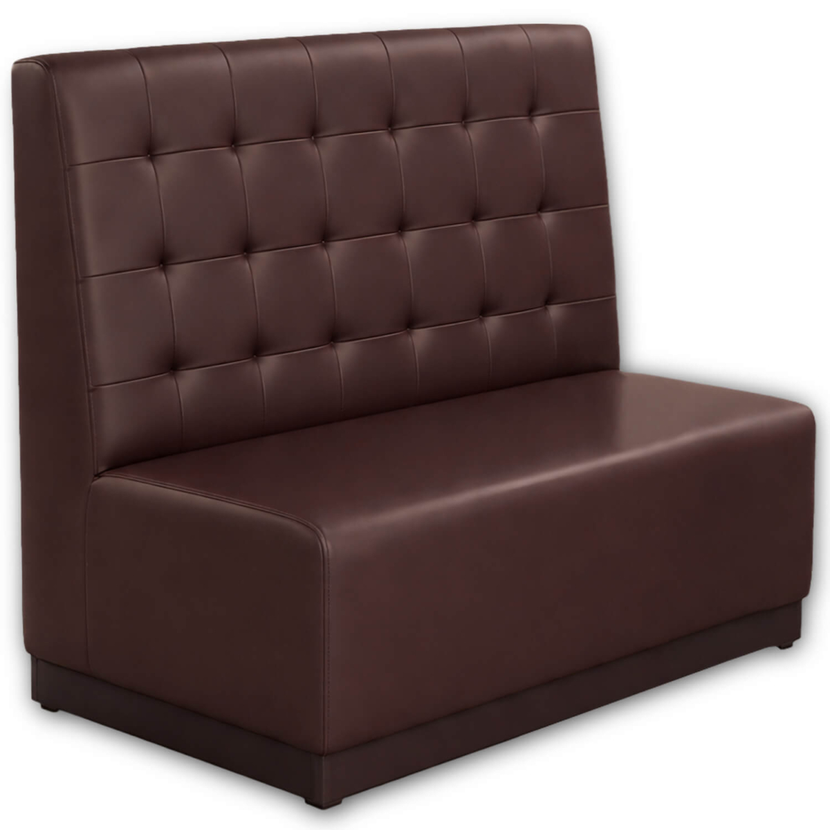 Horeca-Eetbank-Napoli-Kunstleer-Bruin-120-cm Horeca-Eetbank-Napoli-Kunstleer-Bruin-120-cm