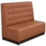 Horeca-Eetbank-Napoli-Kunstleer-Camel-140-cm