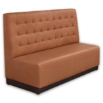 Horeca-Eetbank-Napoli-Kunstleer-Camel-160-cm