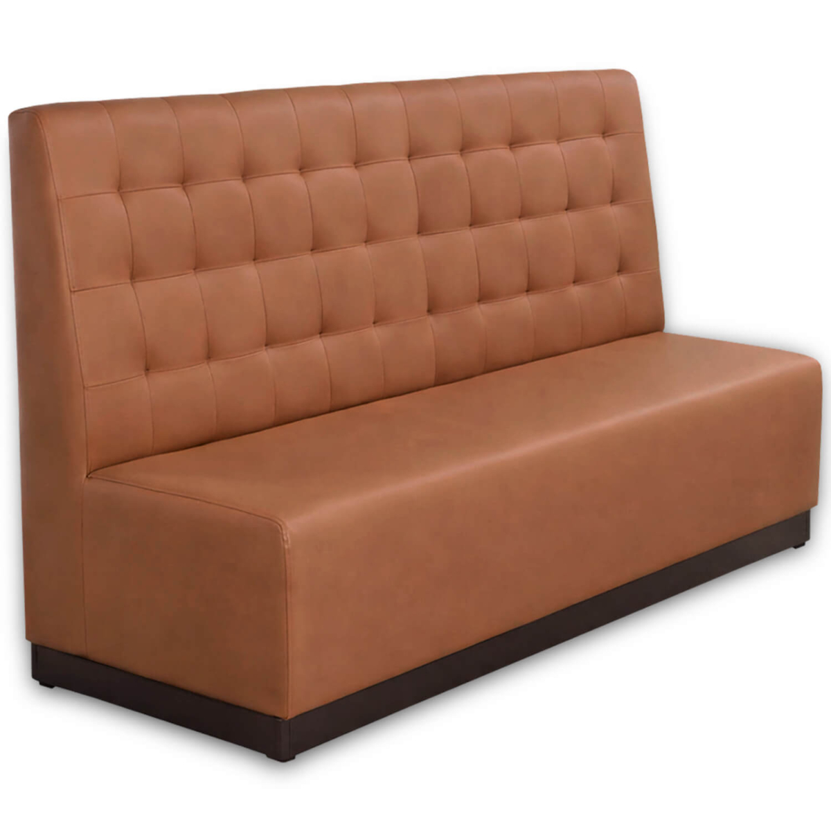 Horeca-Eetbank-Napoli-Kunstleer-Camel-180-cm