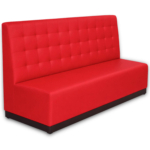 Horeca-Eetbank-Napoli-Kunstleer-Rood-180-cm