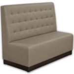 Horeca-Eetbank-Napoli-Kunstleer-Taupe-150-cm