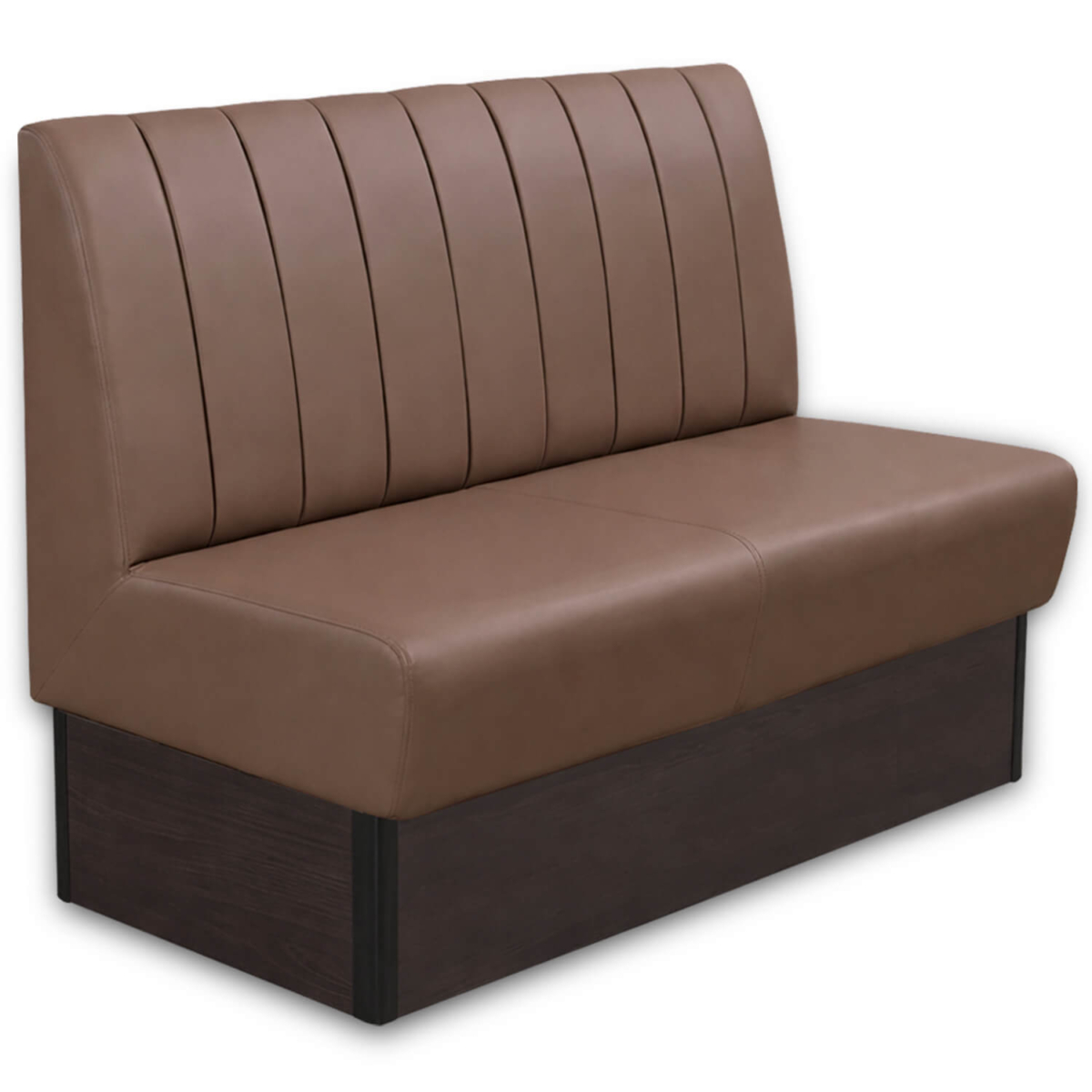 Horeca-Eetbank-Safran-140-cm-Kunstleer-Taupe