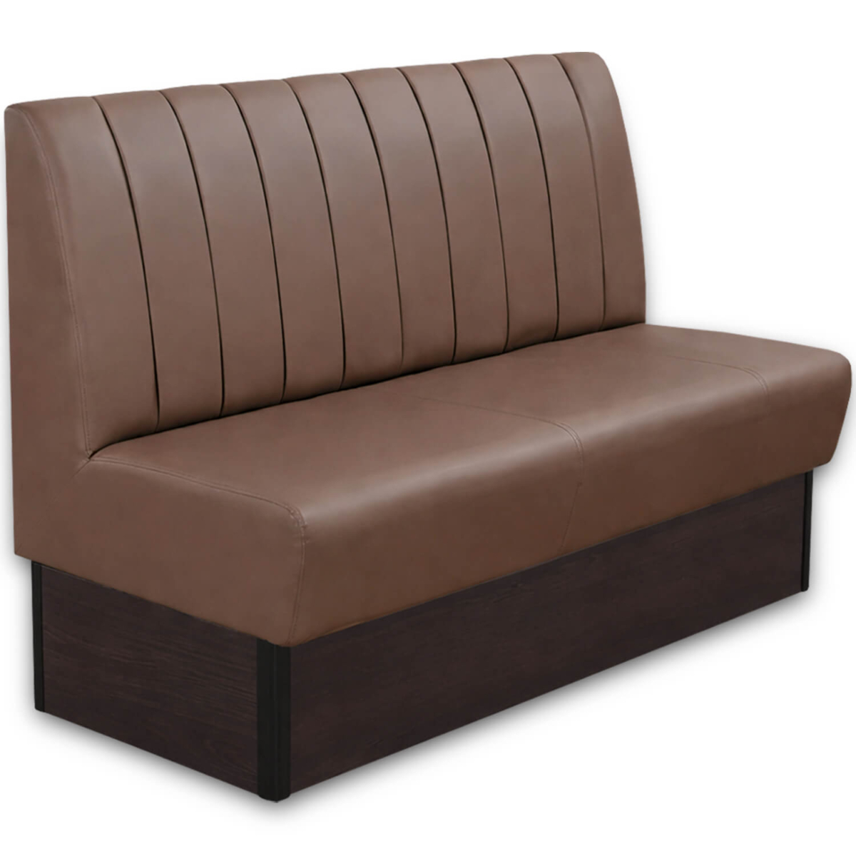 Horeca-Eetbank-Safran-150-cm-Kunstleer-Taupe