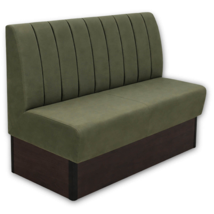 Horeca-Eetbank-Safran-Velvet-Fluweel-Groen-140-cm