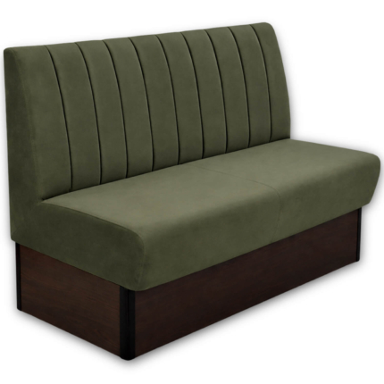 Horeca-Eetbank-Safran-Velvet-Fluweel-Groen-150-cm