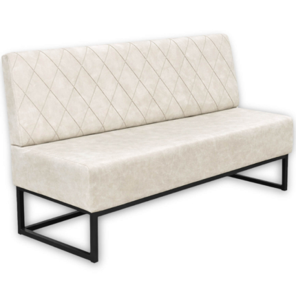Horeca-Eetbank-Troje-Microvezel-Creme-180-cm