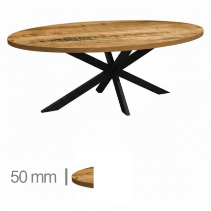 Horeca-Ovale-Eettafel-Met-Onderstel-ZIGGY-MANGO-220