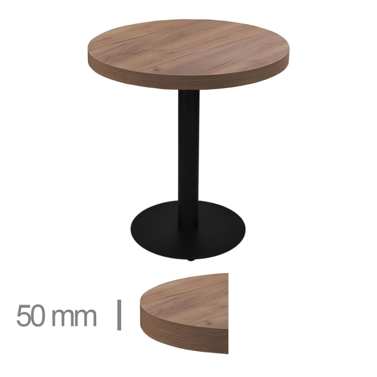 Horeca-Ronde-Tafel-Met-Onderstel-DUBLIN-K4-Ø70-cm