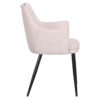 Horeca-Armstoel-VICTORIA-Creme-Stof01