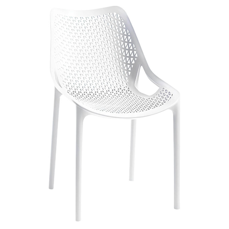 Terrasstoel-AERO-Armleuning-Stapelbaar-Wit-Kunststof