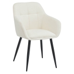 Horeca-Armstoel-JESSICA-Wit-Vintage-Stof