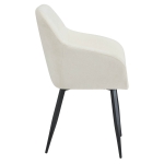 Horeca-Armstoel-JESSICA-Wit-Vintage-Stof-Z