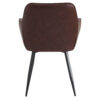 Horeca-Armstoel-LUXOR-Bruin-Kunstleer-PU-A
