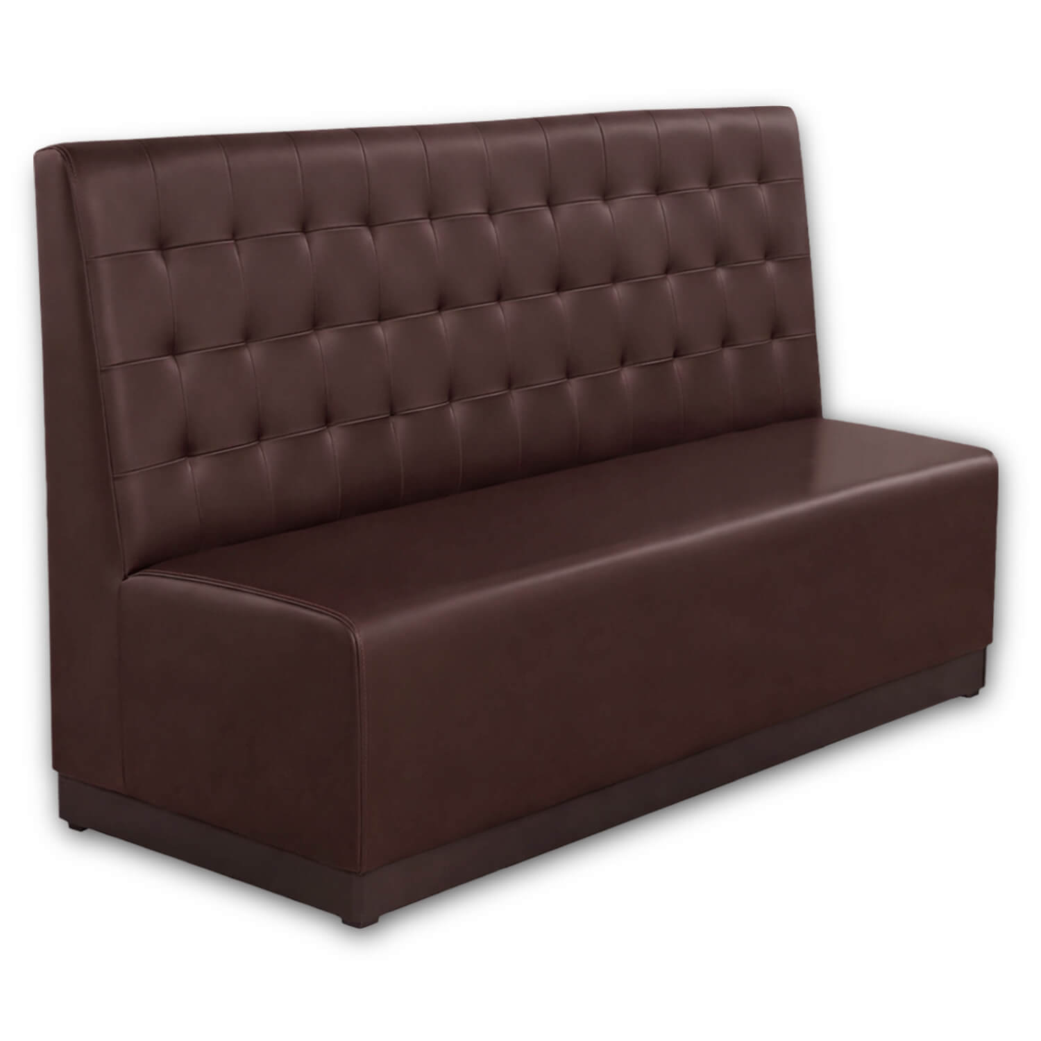 Horeca-Eetbank-Napoli-Kunstleer-Bruin-200-cm Horeca-Eetbank-Napoli-Kunstleer-Bruin-200-cm