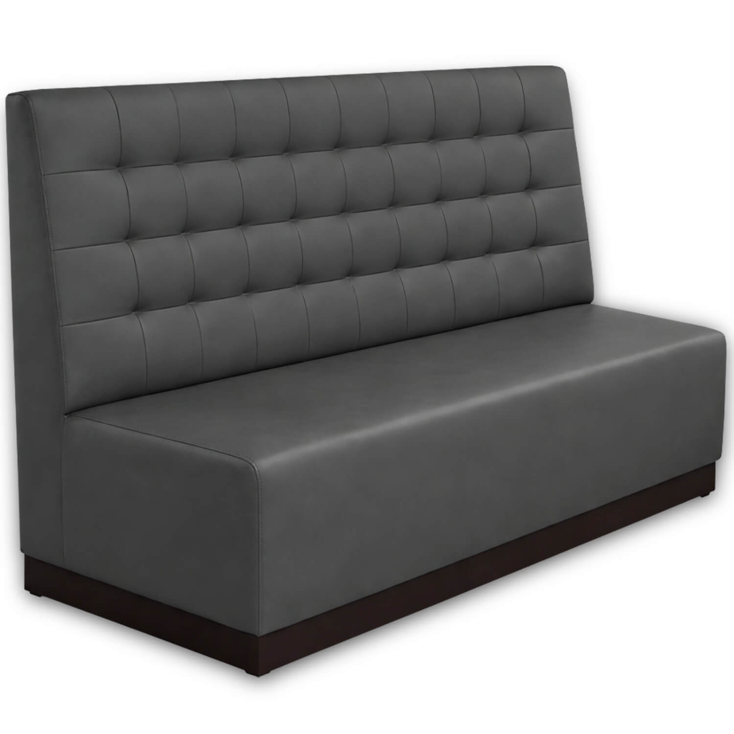 Horeca-Eetbank-Napoli-Kunstleer-Grijs-160-cm Horeca-Eetbank-Napoli-Kunstleer-Grijs-160-cm