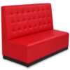 Horeca-Eetbank-Napoli-Kunstleer-Rood-150-cm