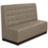 Horeca-Eetbank-Napoli-Kunstleer-Taupe-160-cm