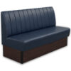 Horeca-Eetbank-SAFRAN-Donkerblauw-Kunstleer-180