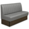 Horeca-Eetbank-Safran-160-cm-Kunstleer-Grijs